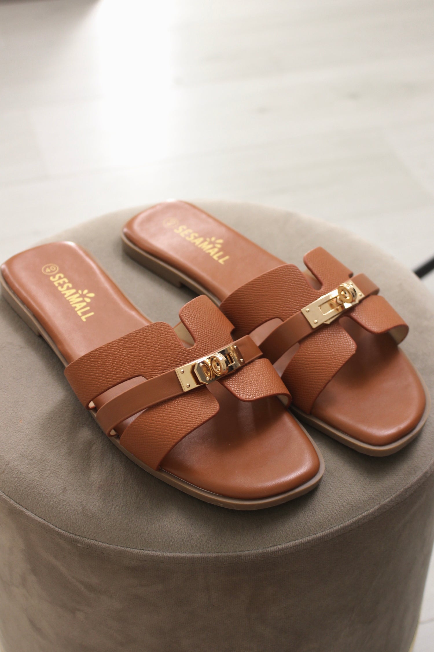 Sandalo kelly camel