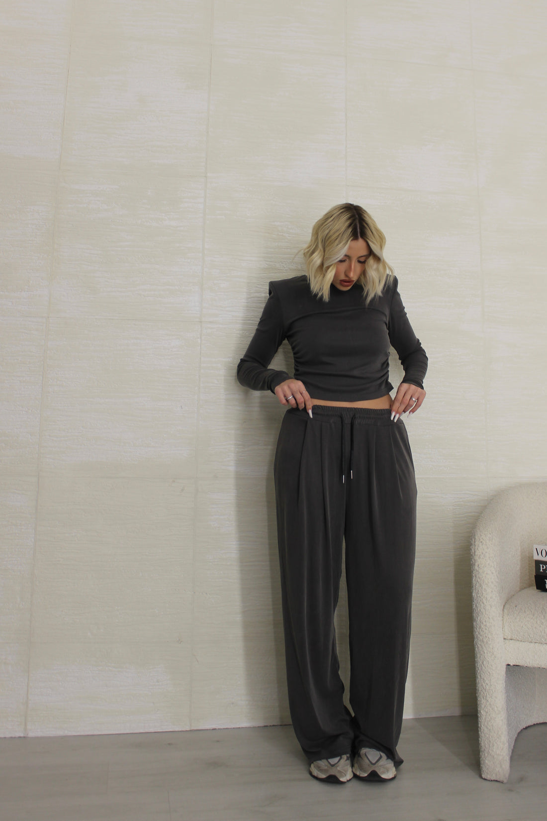 Coordinato liv grigio