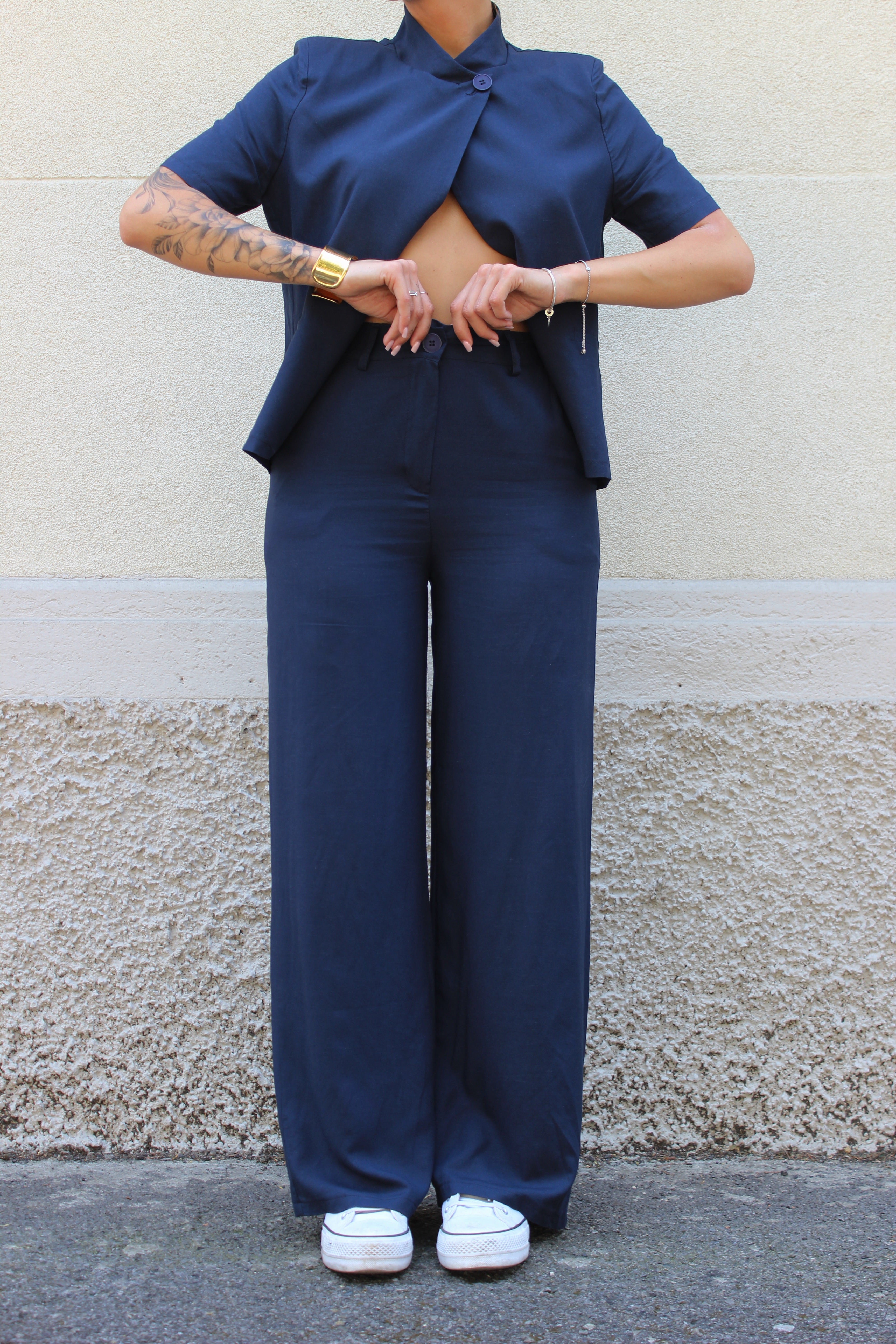 Coordinato Esme blu
