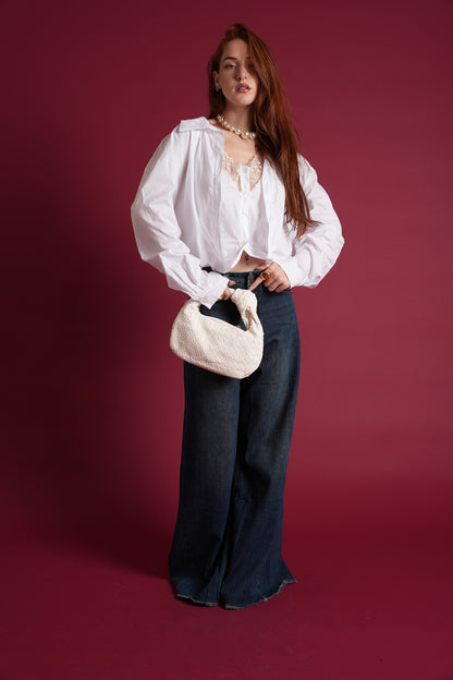 Blusa con top