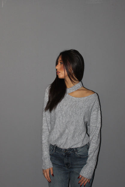 Pull cut out grigio