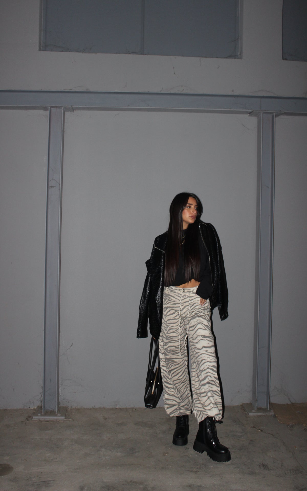 Jeans zebrato