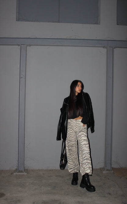 Jeans zebrato