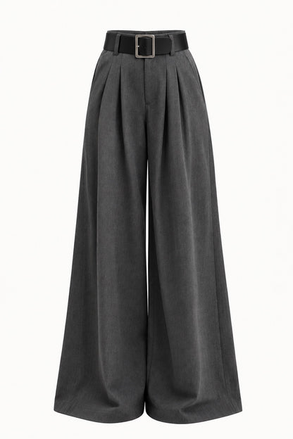 Pantalone palazzo grigio