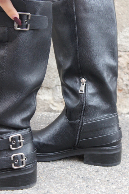 Biker buckle nero