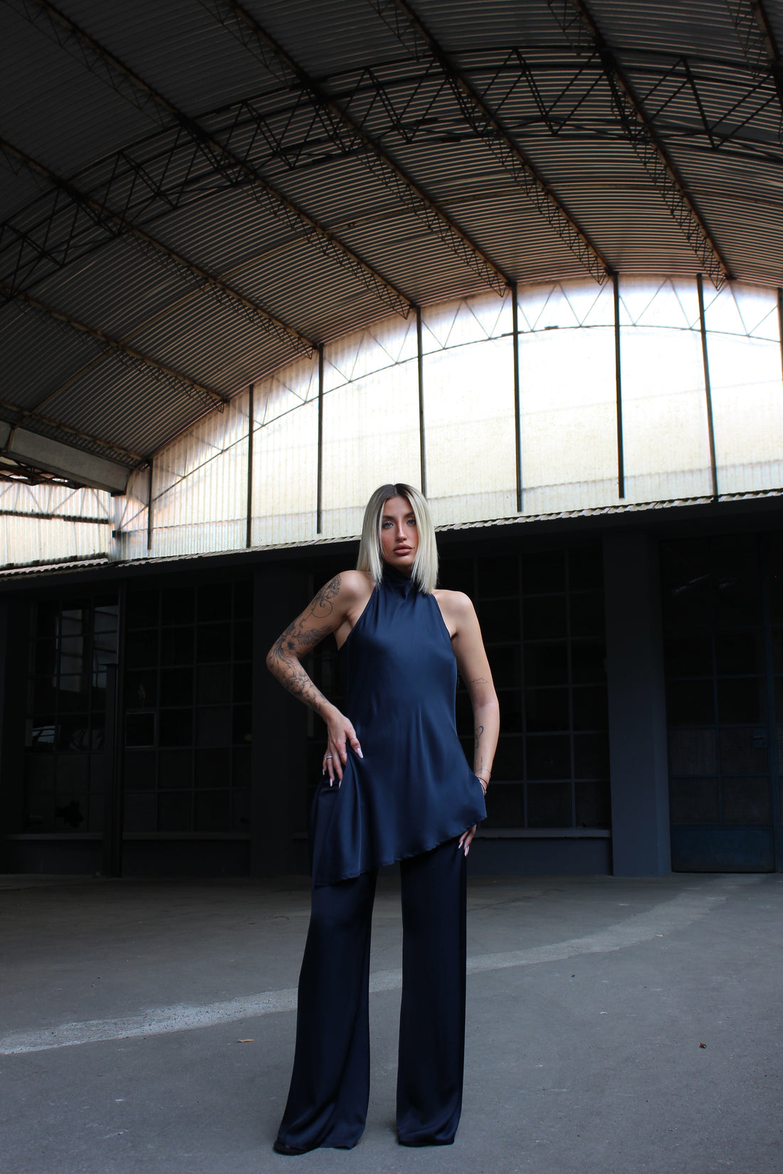 Coordinato caroline Blu