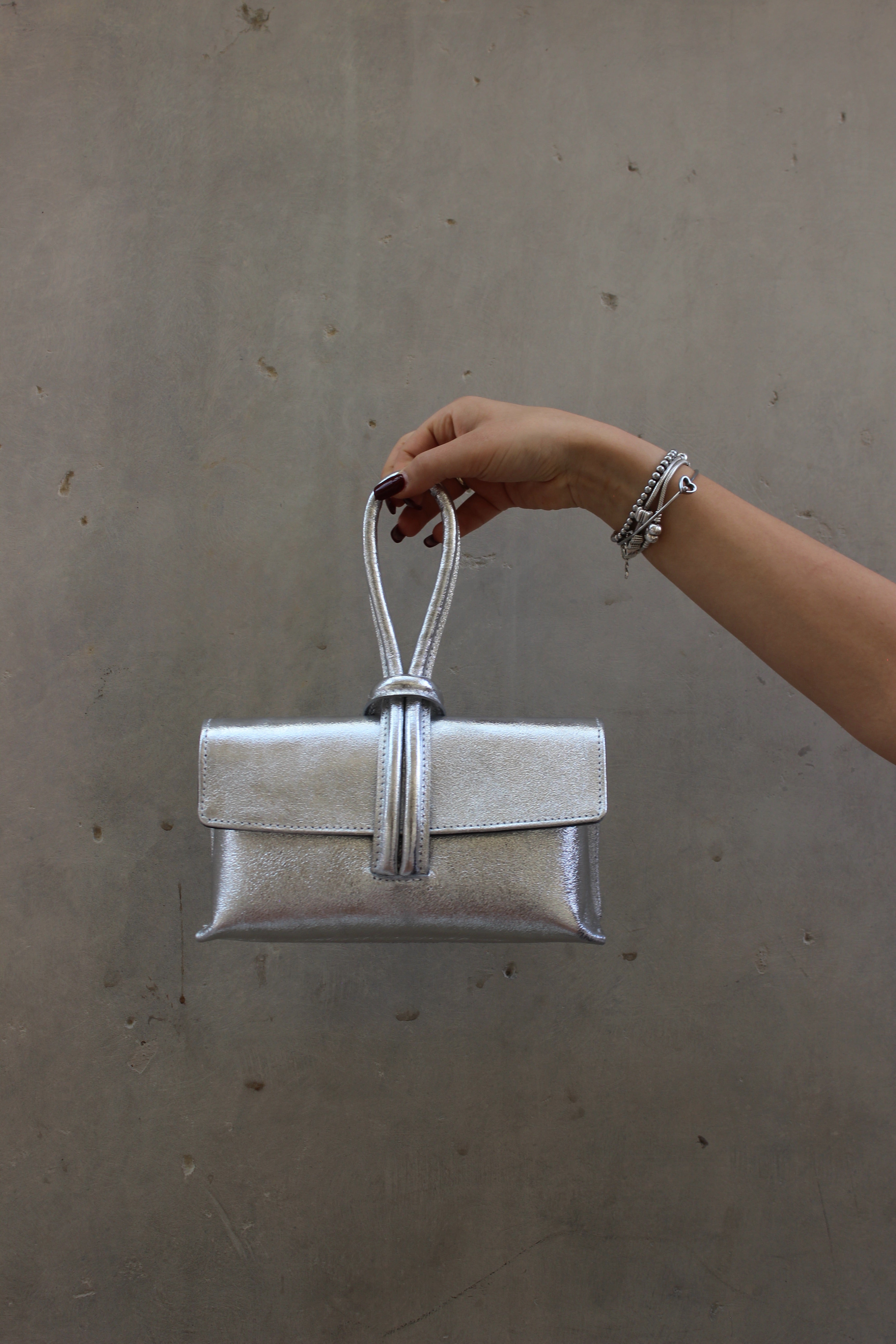 Borsa nodo silver