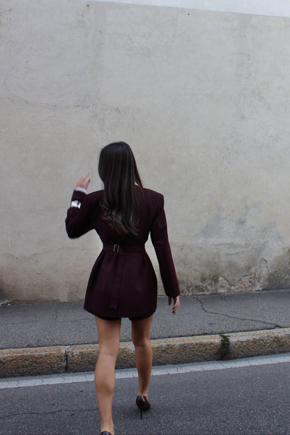Coordinato Giselle burgundy