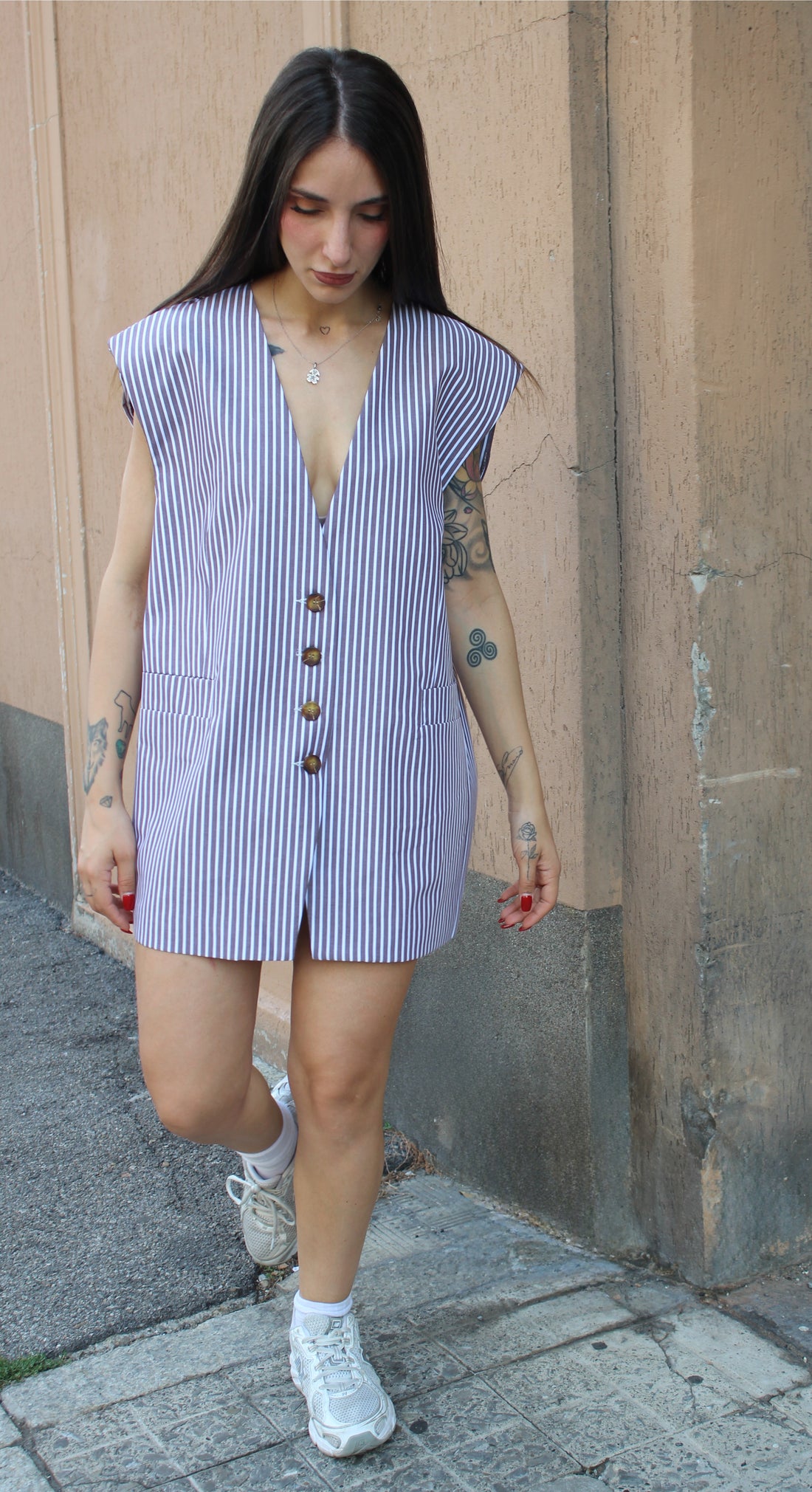 Gilet Rigato