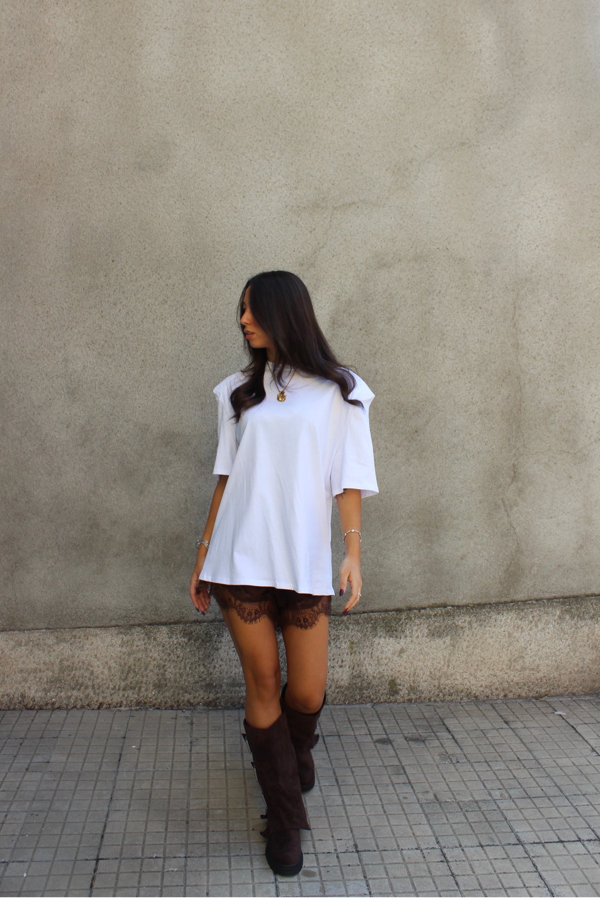 T-shirt baseball bianca