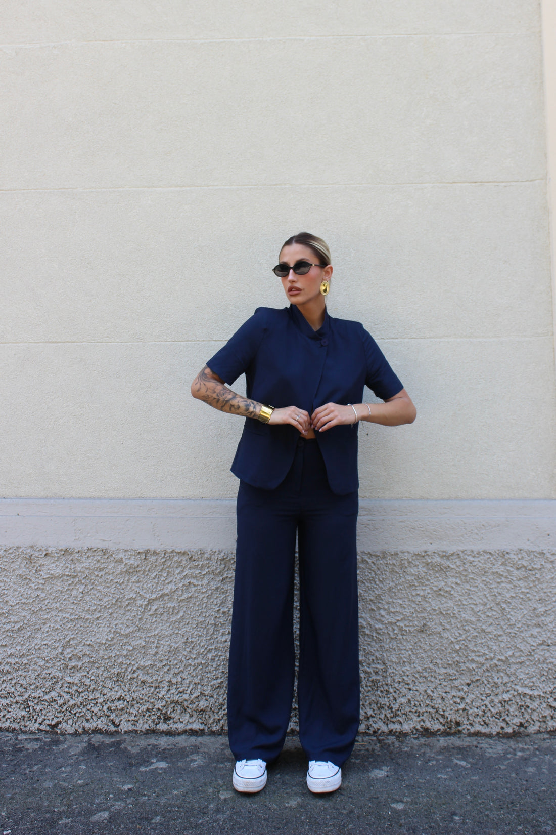 Coordinato Esme blu