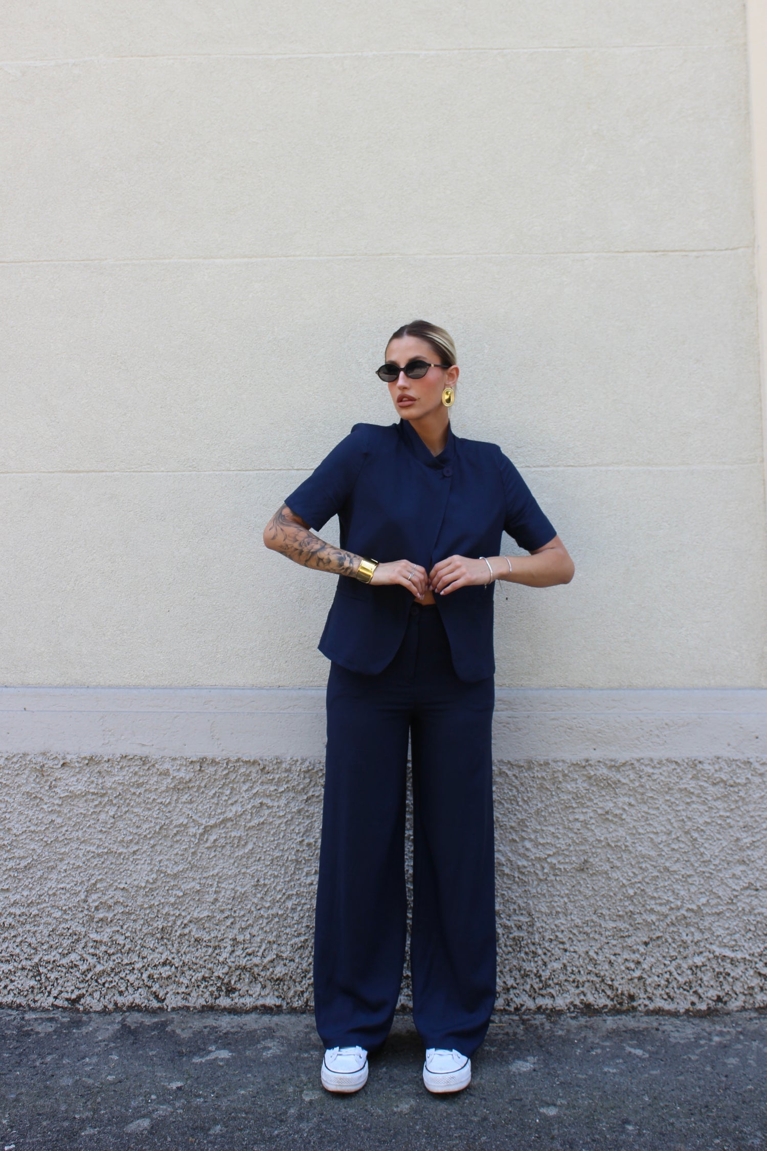 Coordinato Esme blu