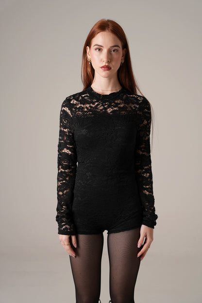 Playsuit pizzo