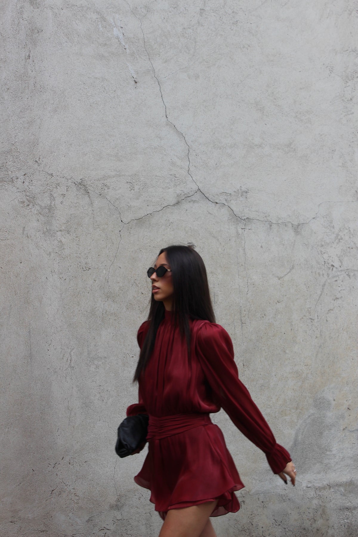 Playsuit Grace cherry