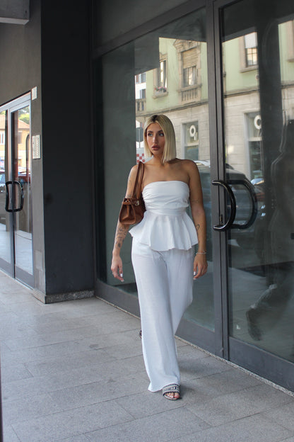 Coordinato Samira bianco