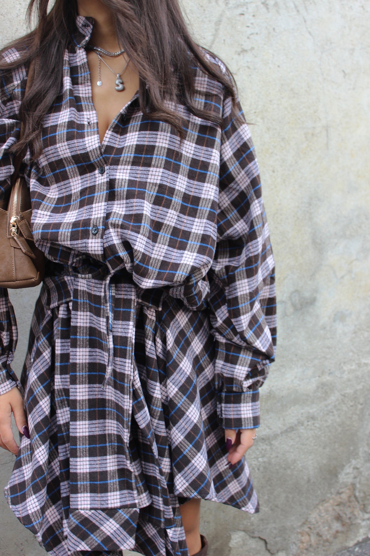 completo check pink