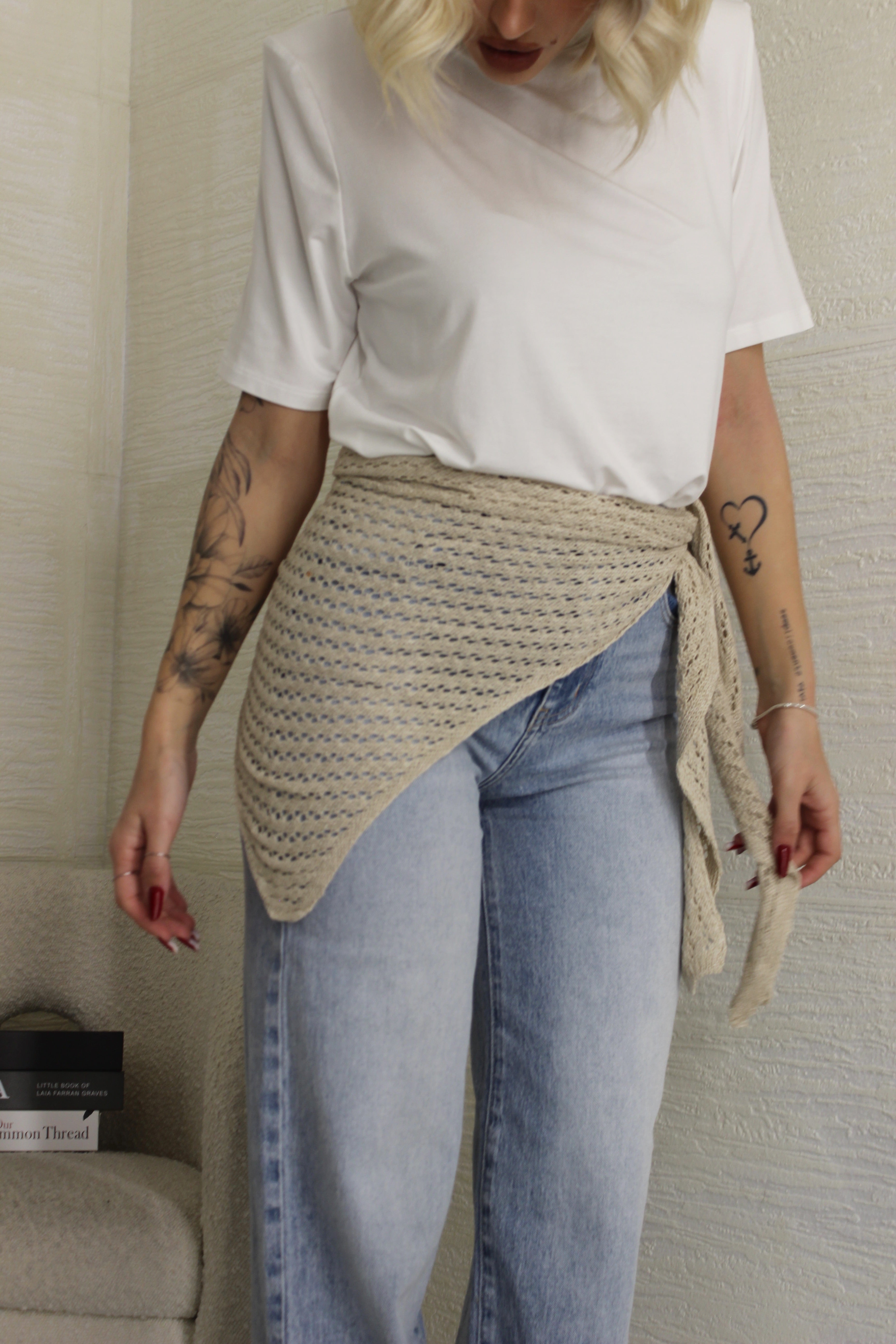 Cintura Pareo Beige