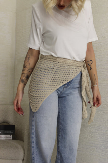Cintura Pareo Beige