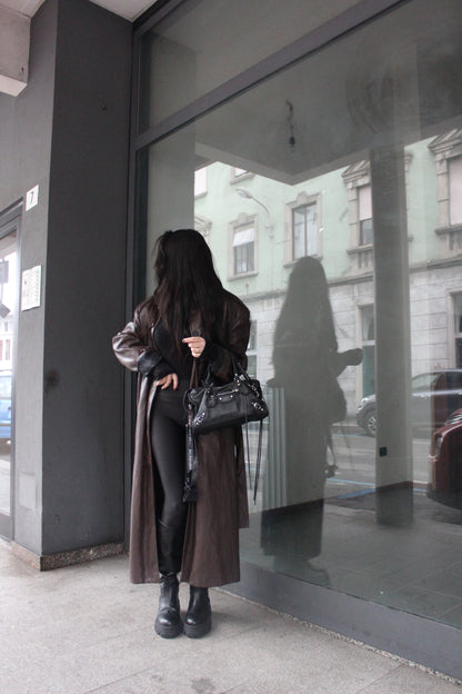 Trench in ecopelle by Lumina