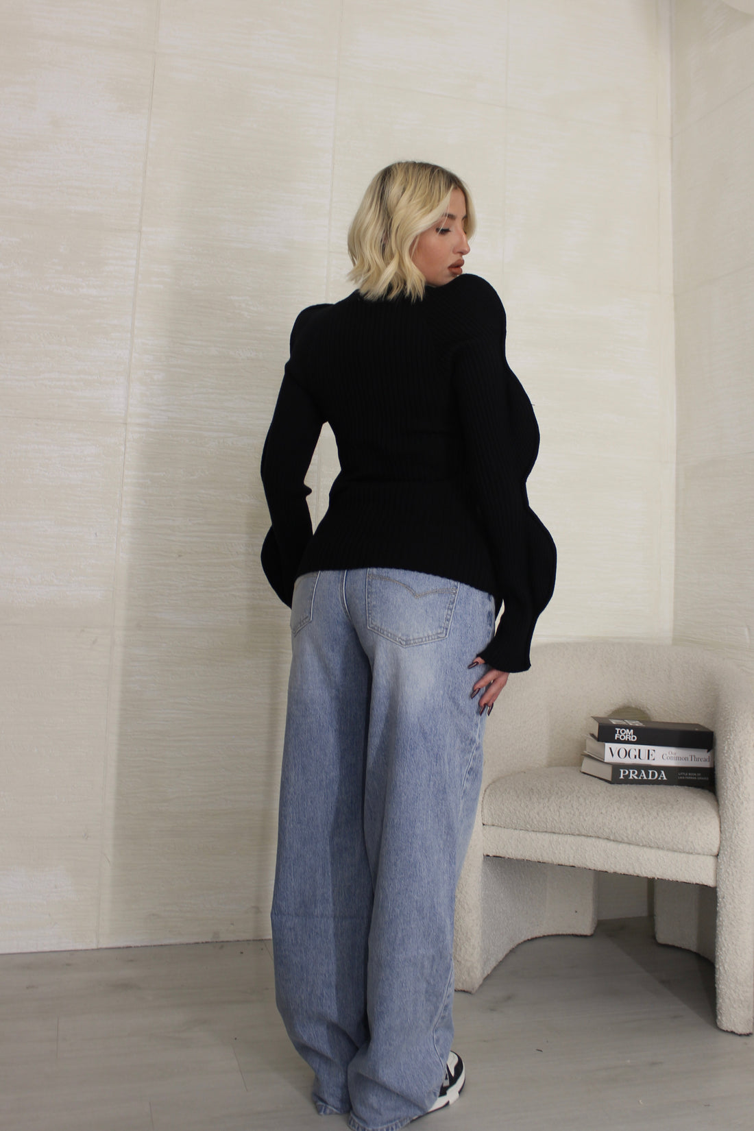 Jeans regular vita alta