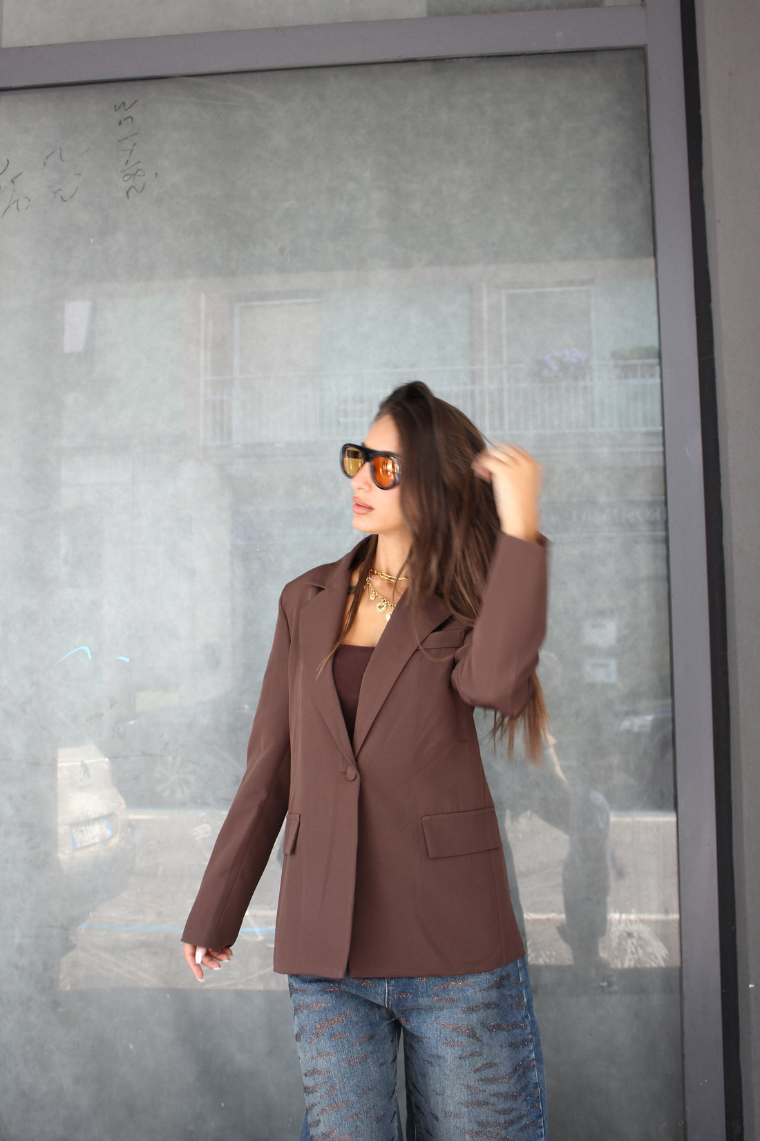 Blazer cioccolato