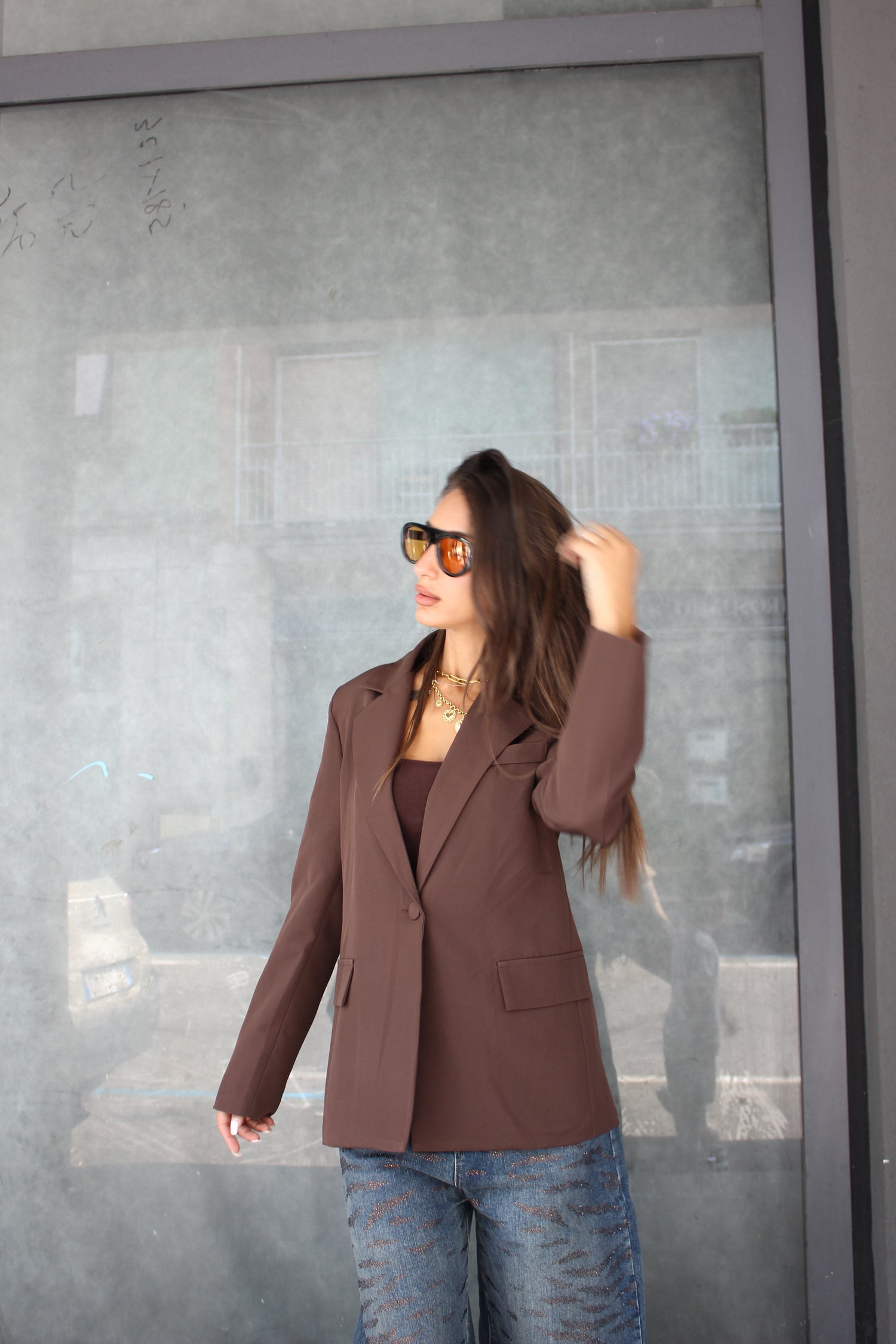 Blazer cioccolato