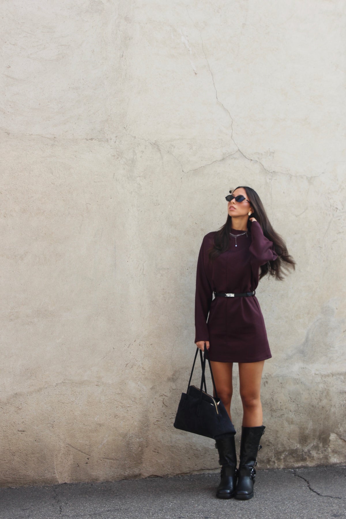 Abito thea bordeaux