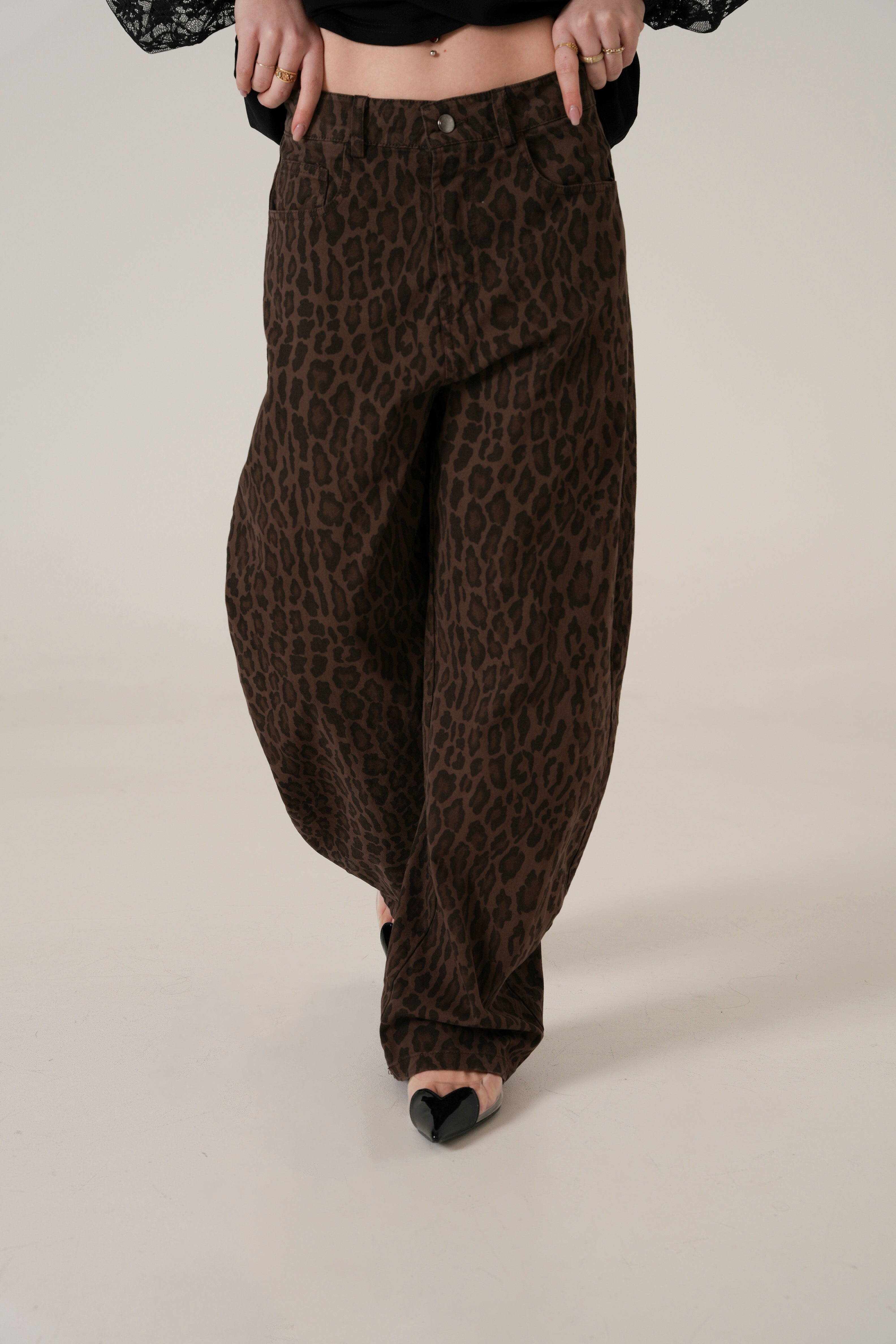 Pantalone leopardato Lumina