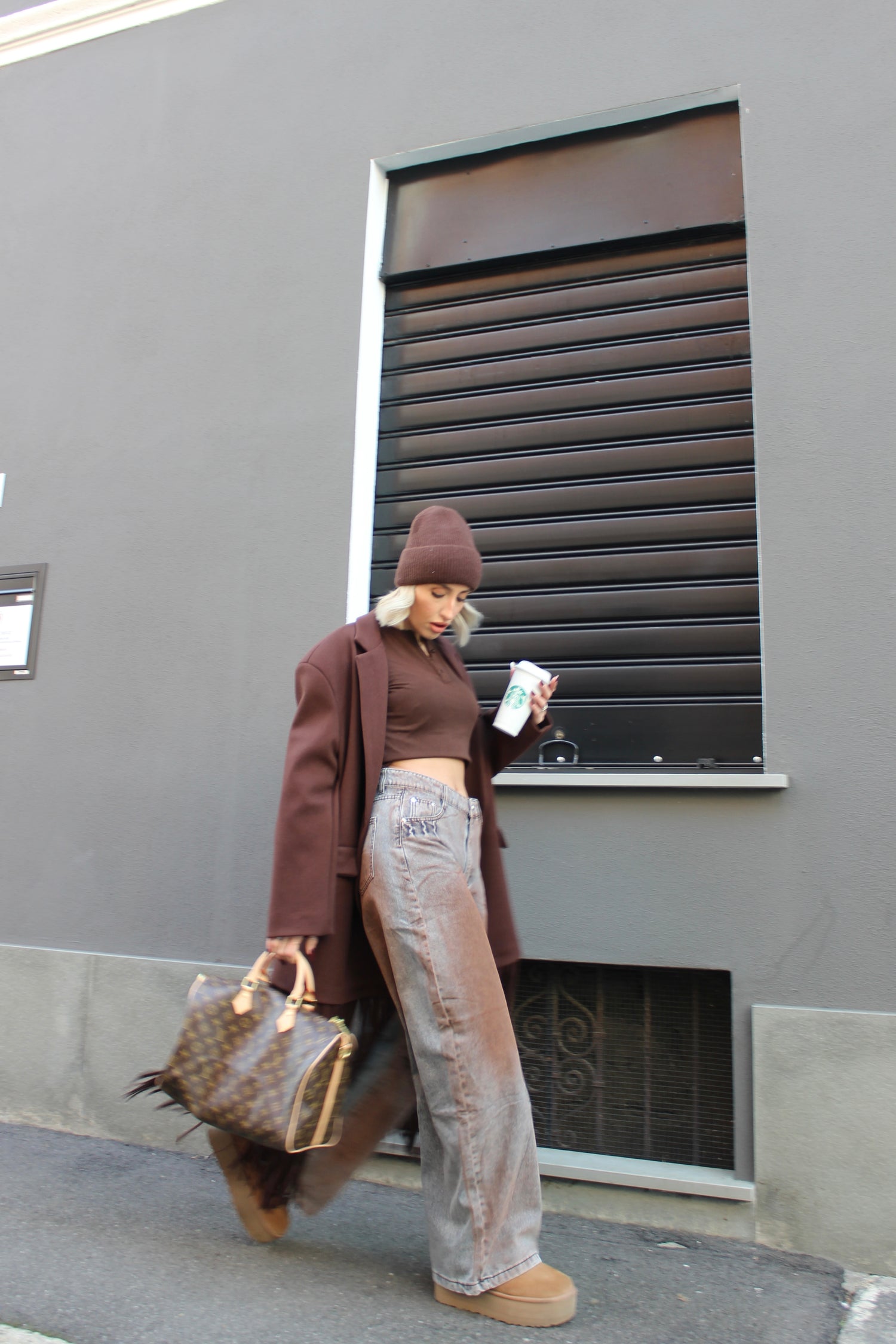 Jeans ballon sfumato