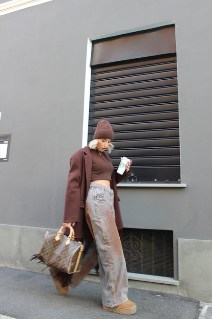 Jeans ballon sfumato