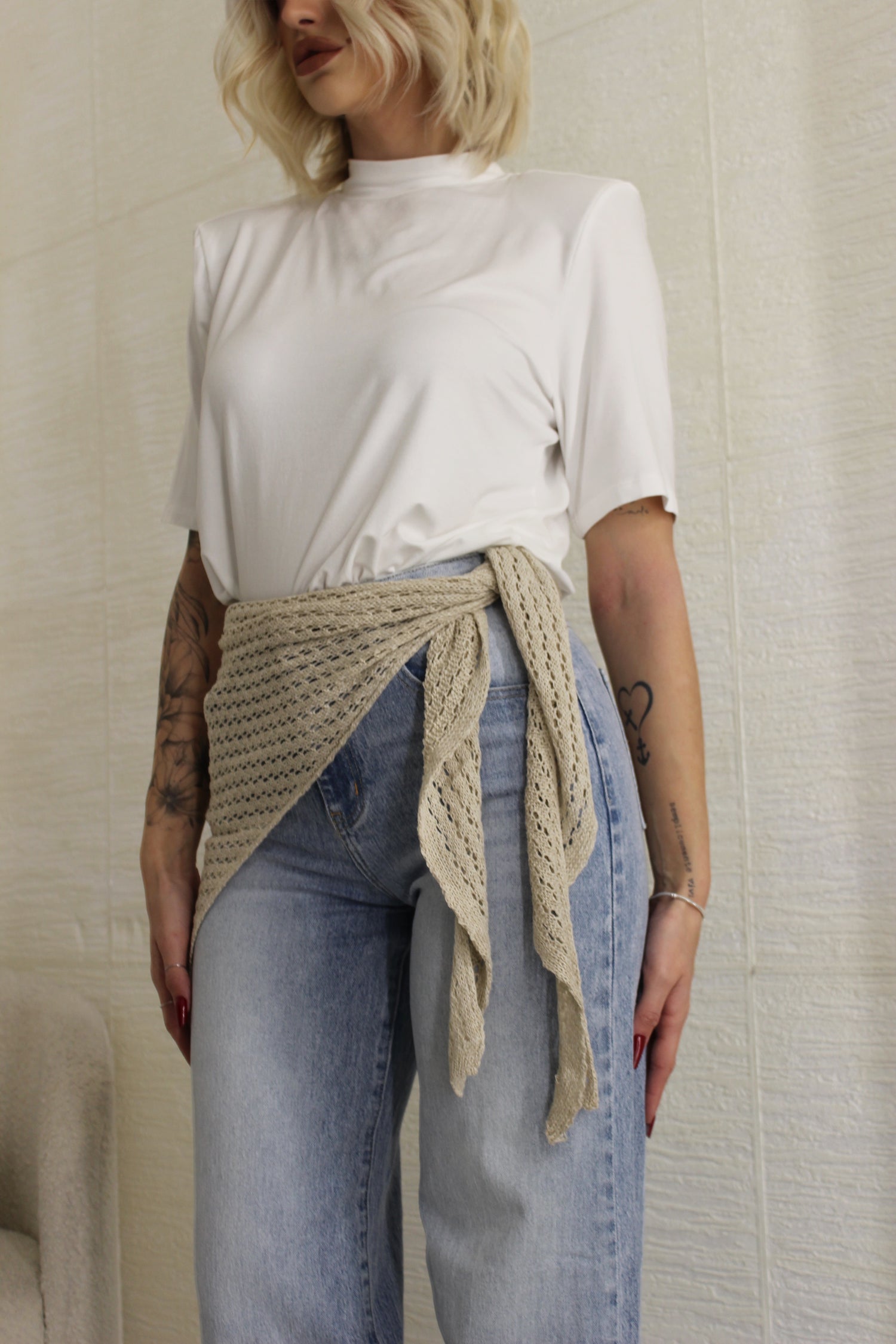 Cintura Pareo Beige