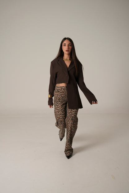 Jeans Leopard