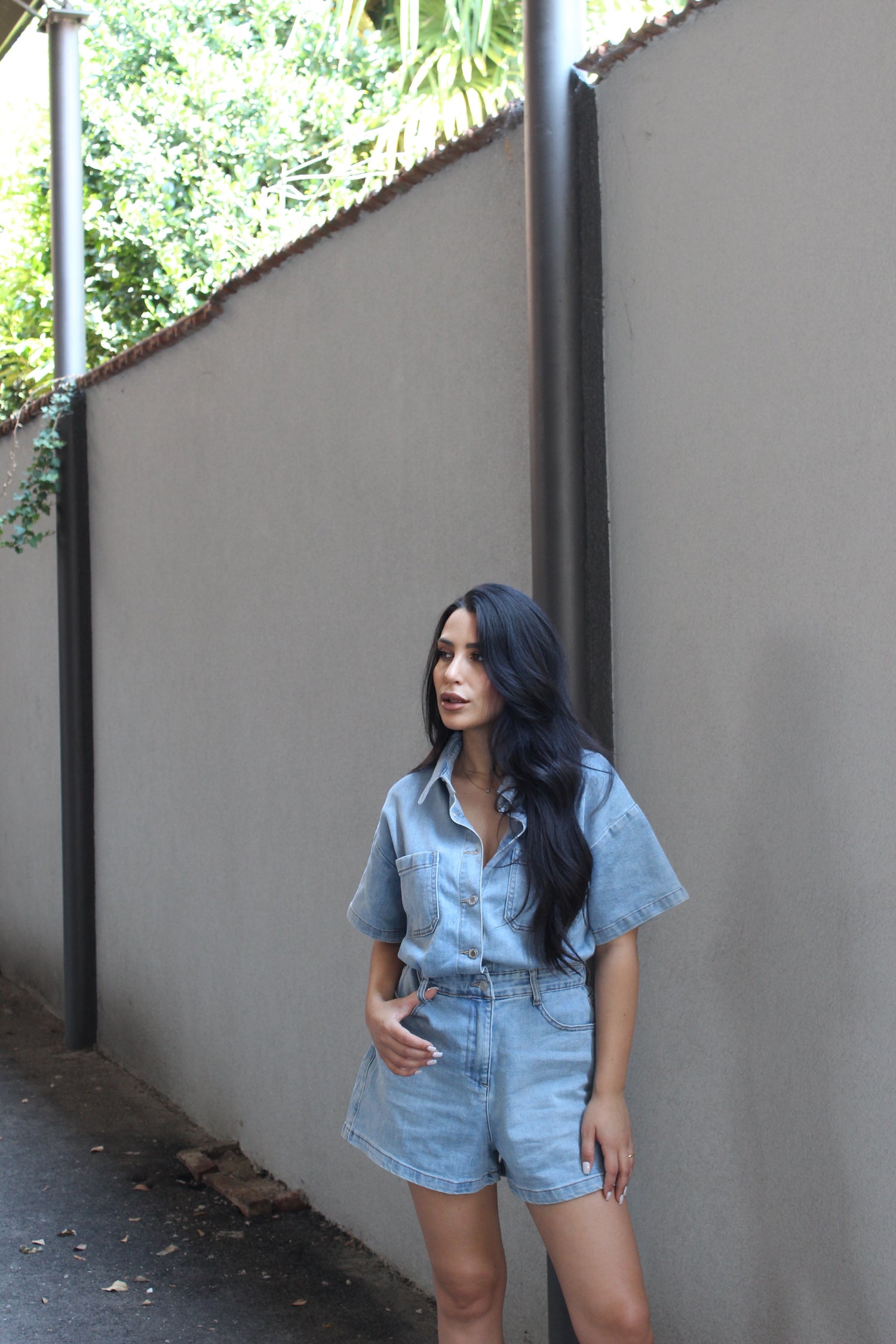 Playsuit jeans