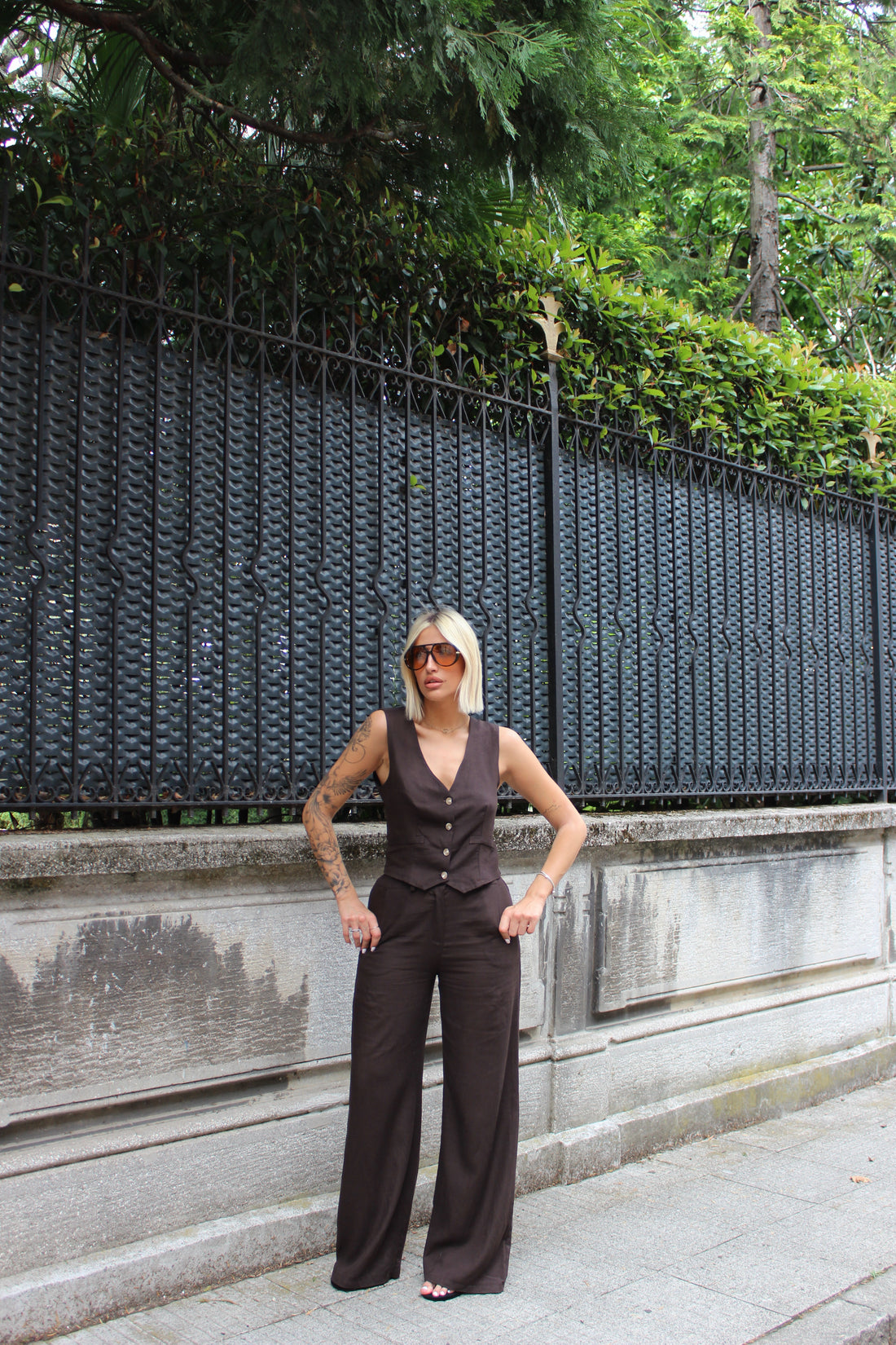 Coordinato Lien cioccolato