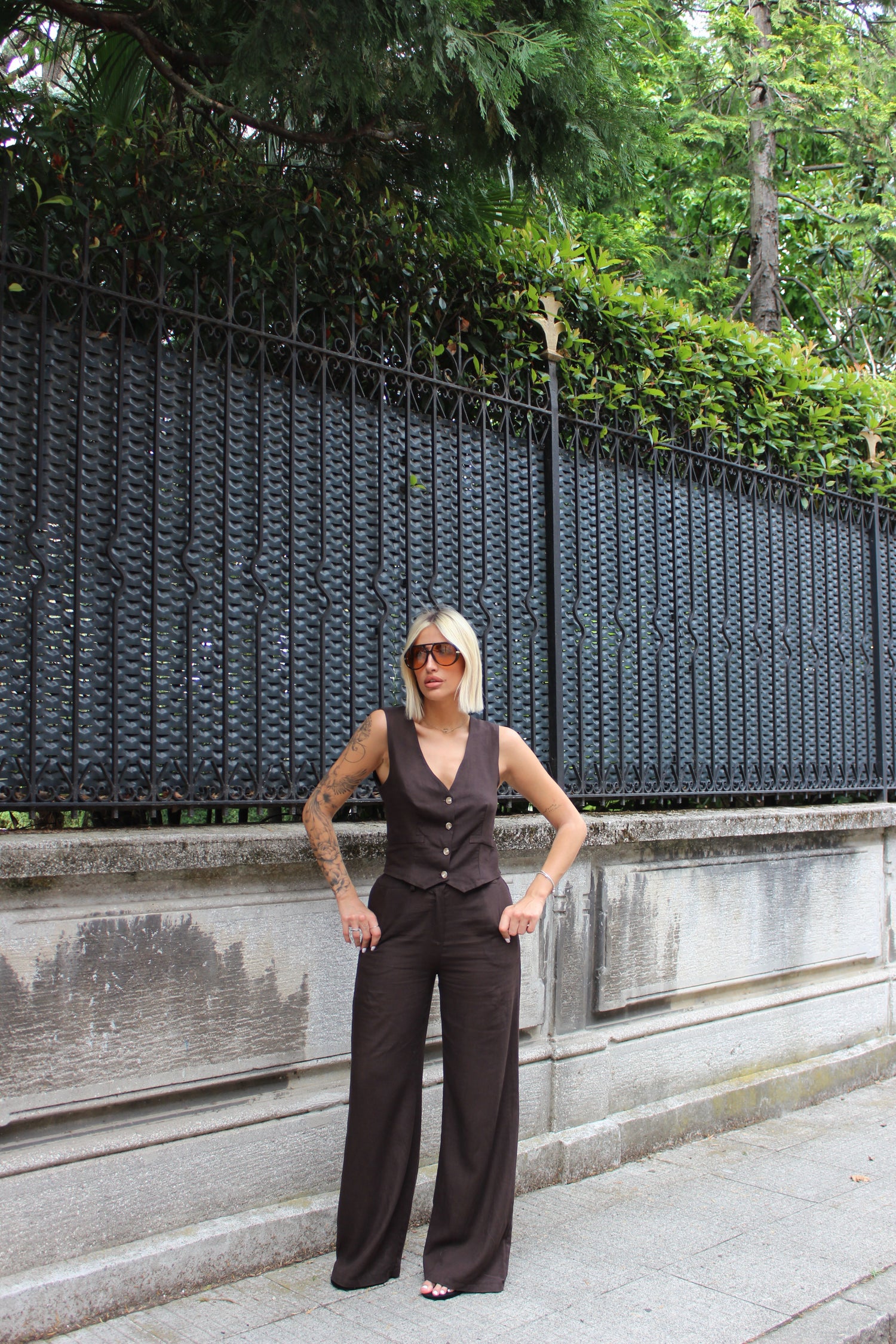 Coordinato Lien cioccolato