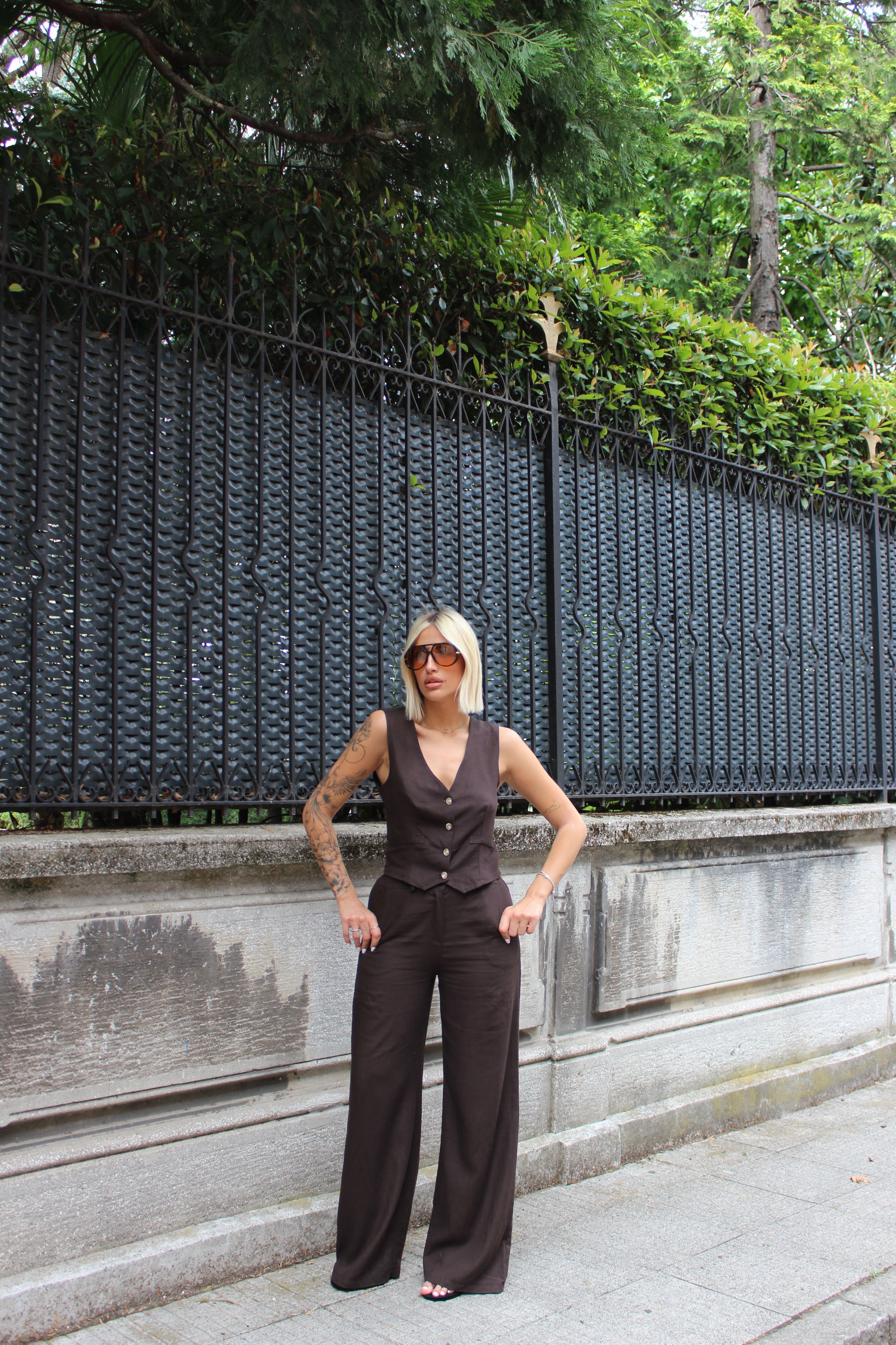 Coordinato Lien cioccolato