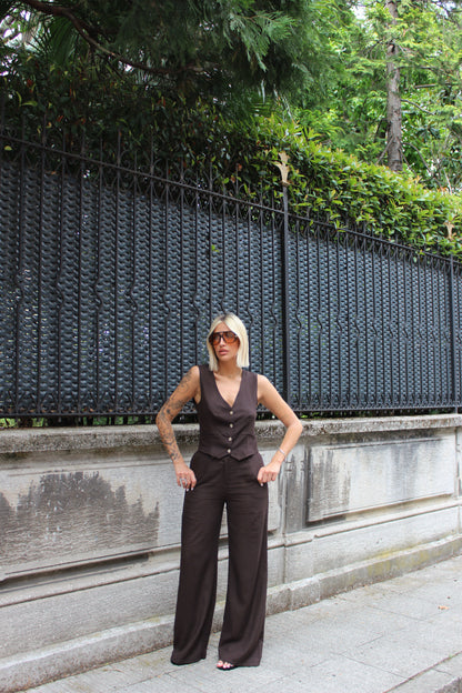 Coordinato Lien cioccolato