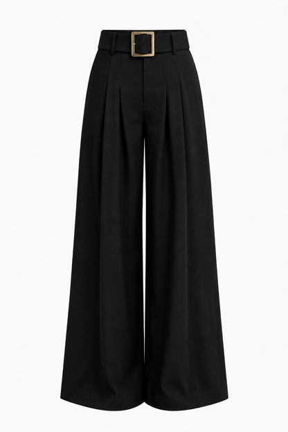 Pantalone palazzo nero