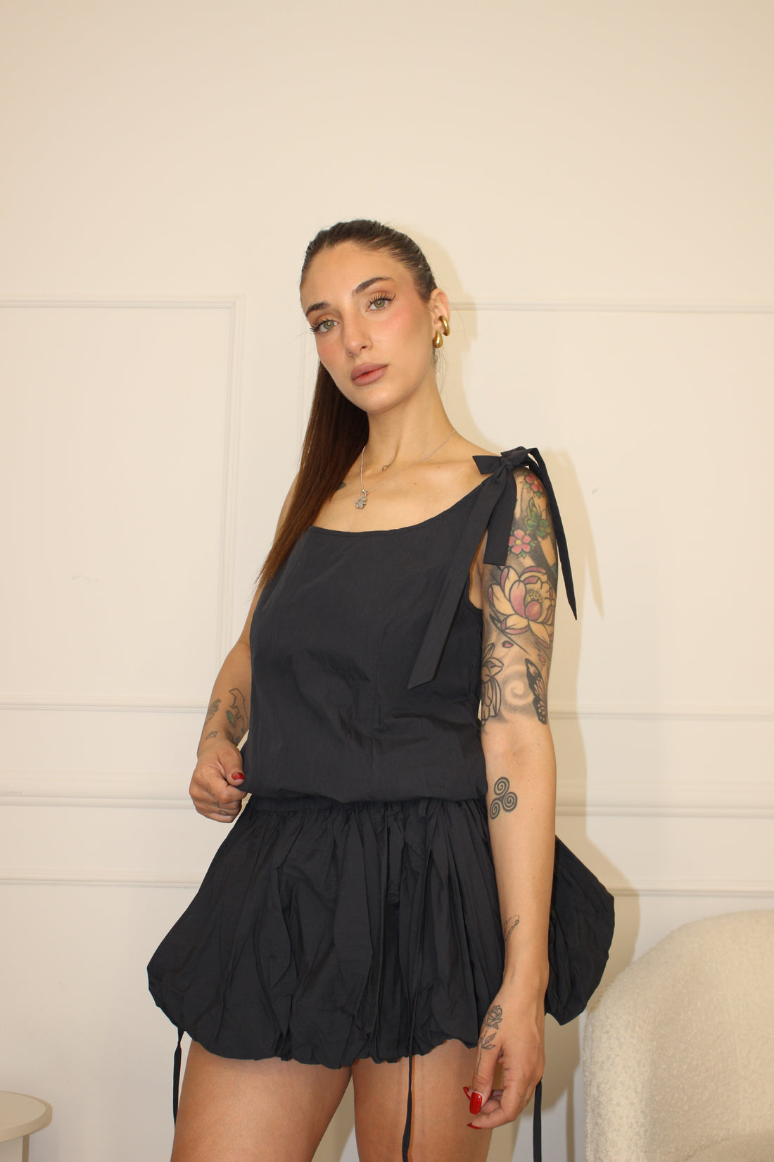 Abito Balloon Black