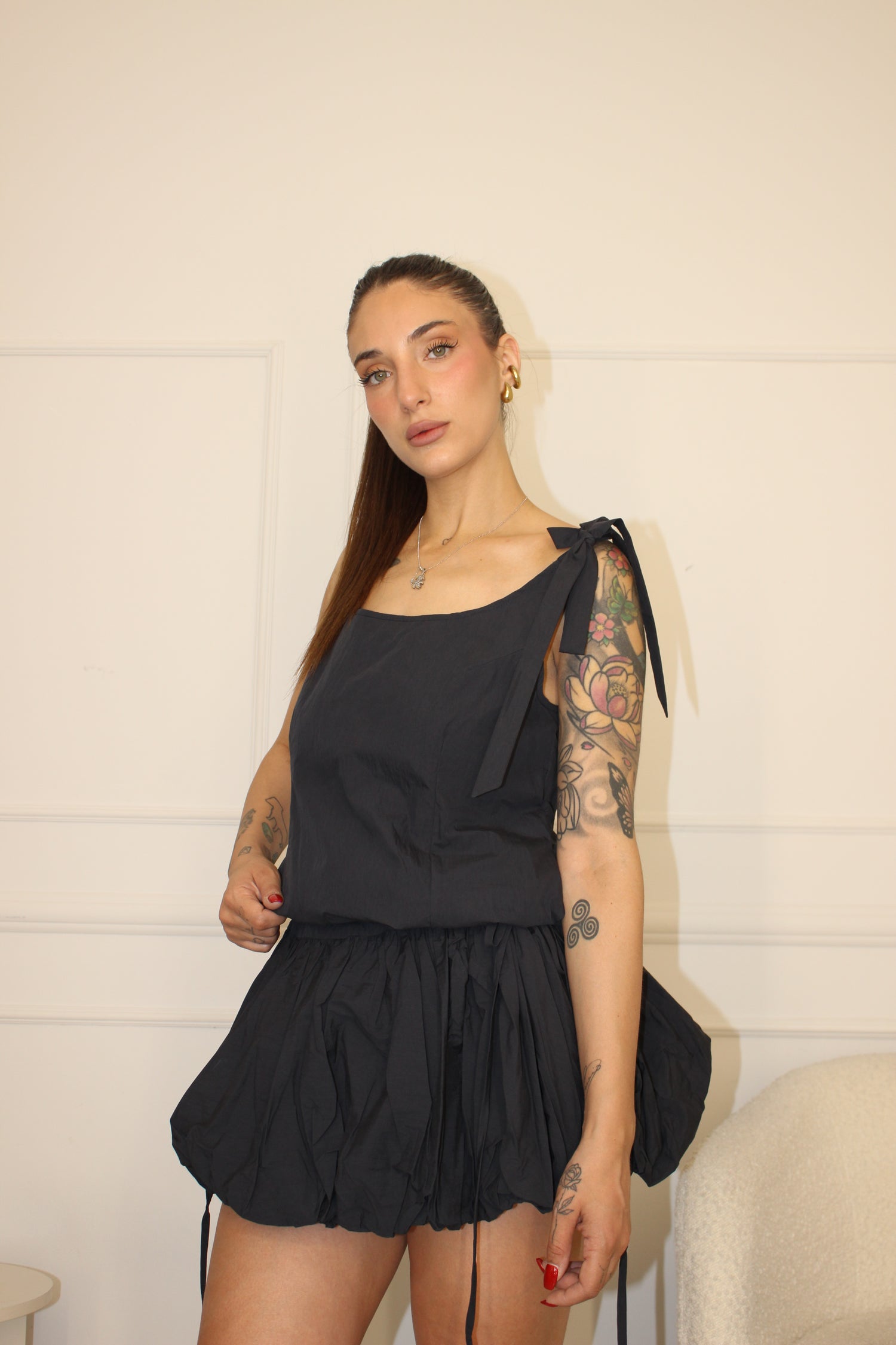 Abito Balloon Black