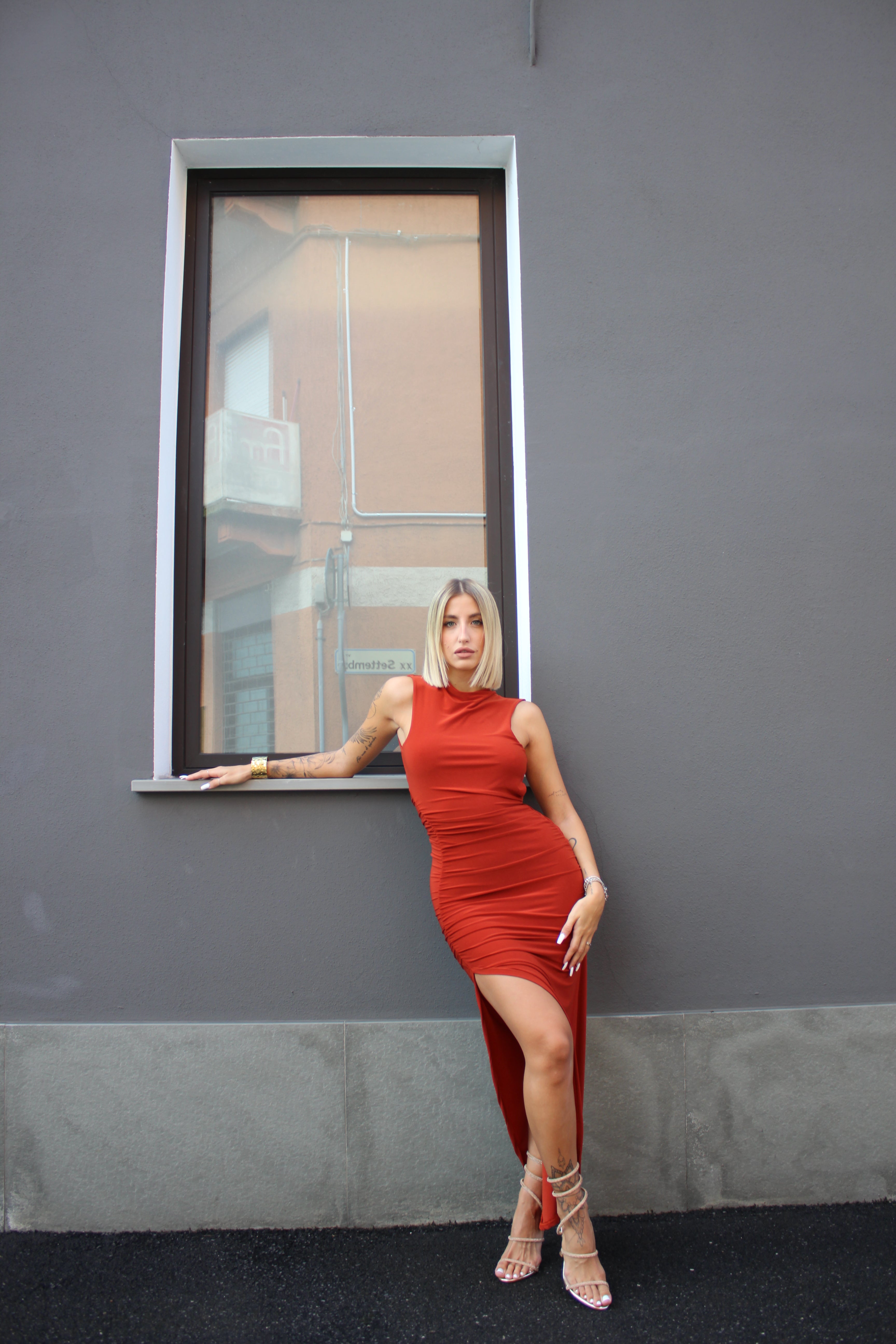 Abito Sydney bordeaux