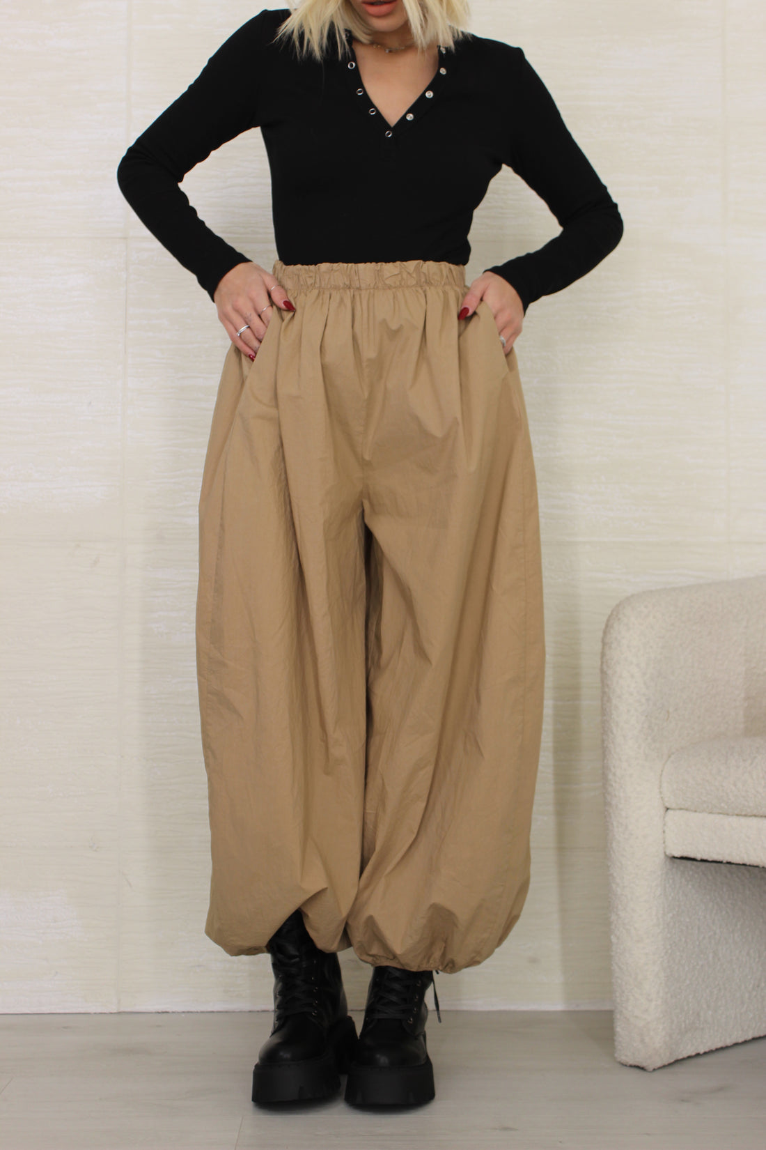 Pantalone  Balloon Camel