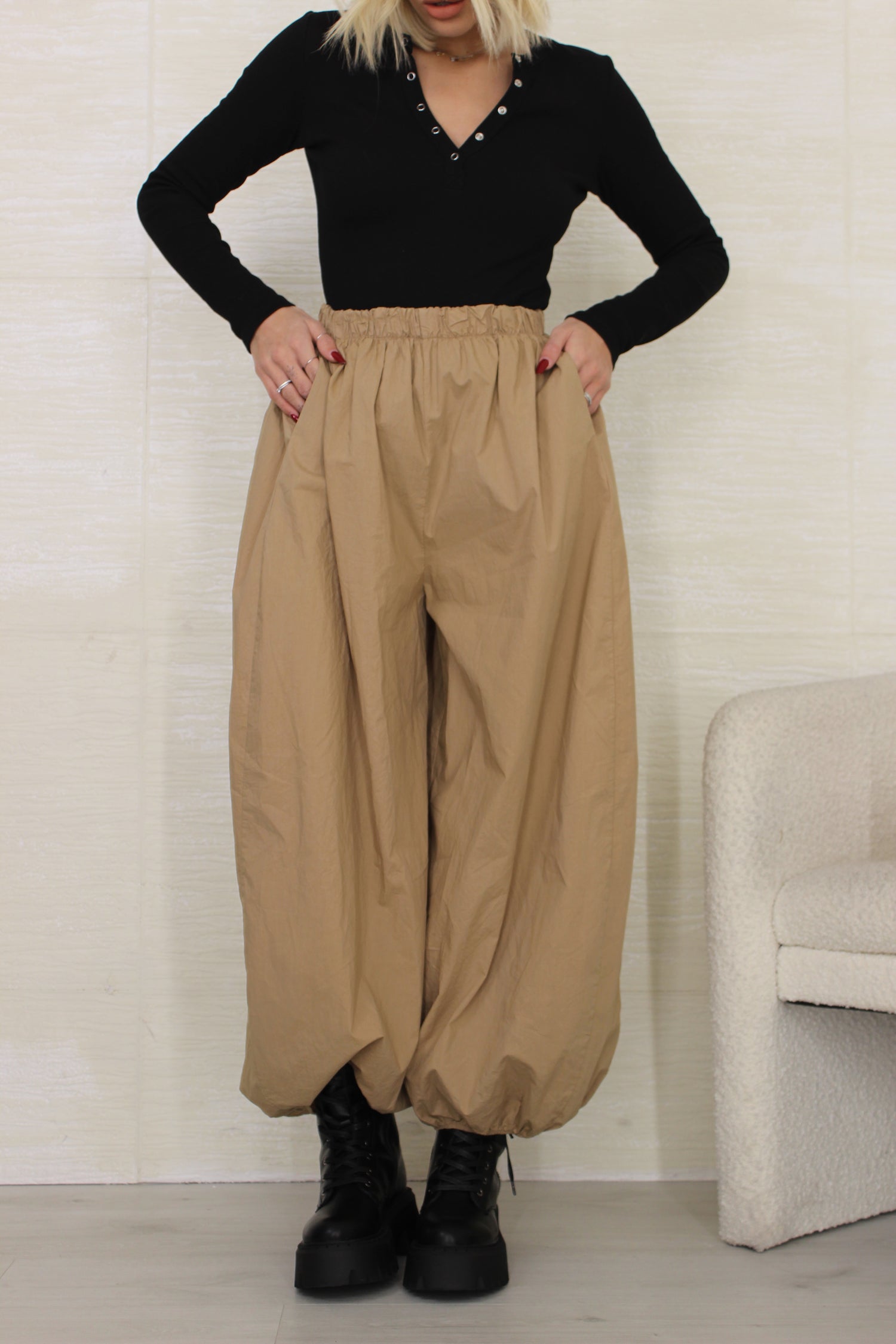 Pantalone  Balloon Camel