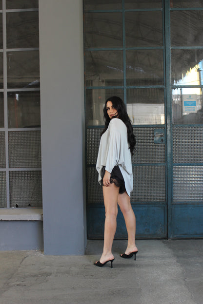 Maxi maglia in filo