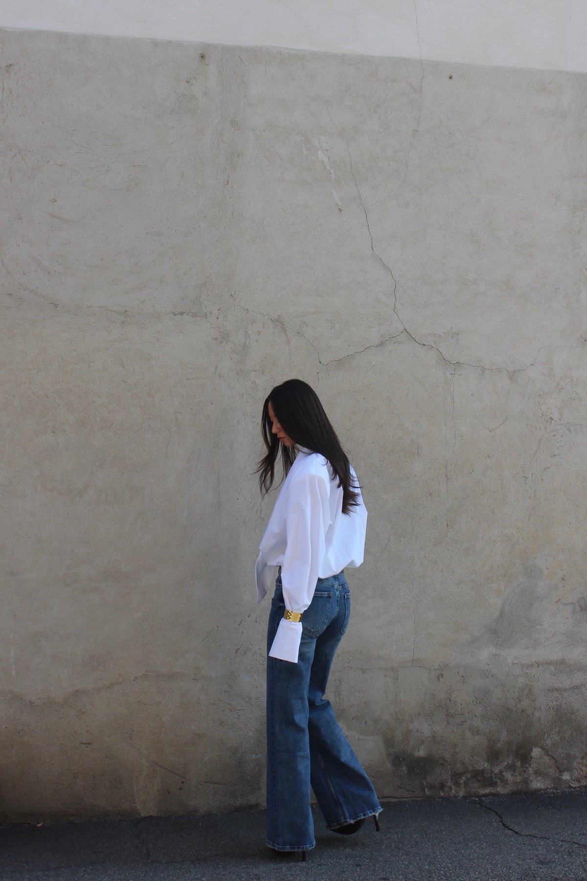 Jeans wide leg