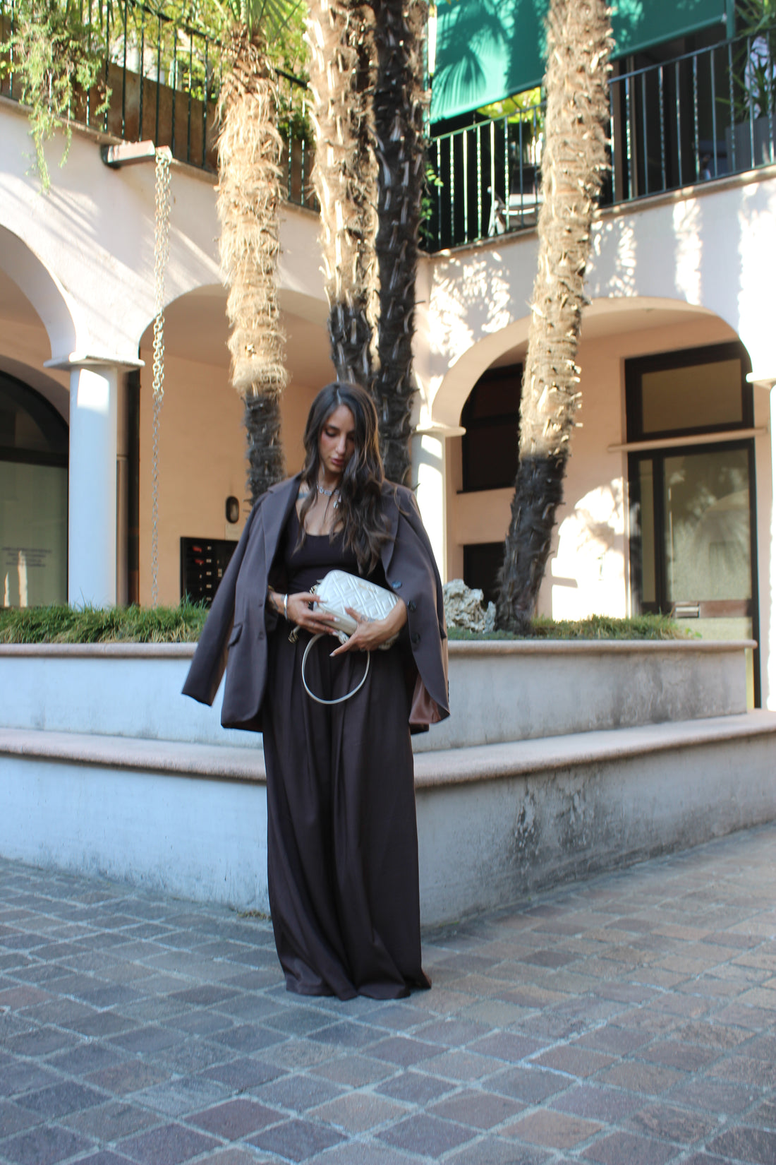 Pantalone Palazzo Chocolate