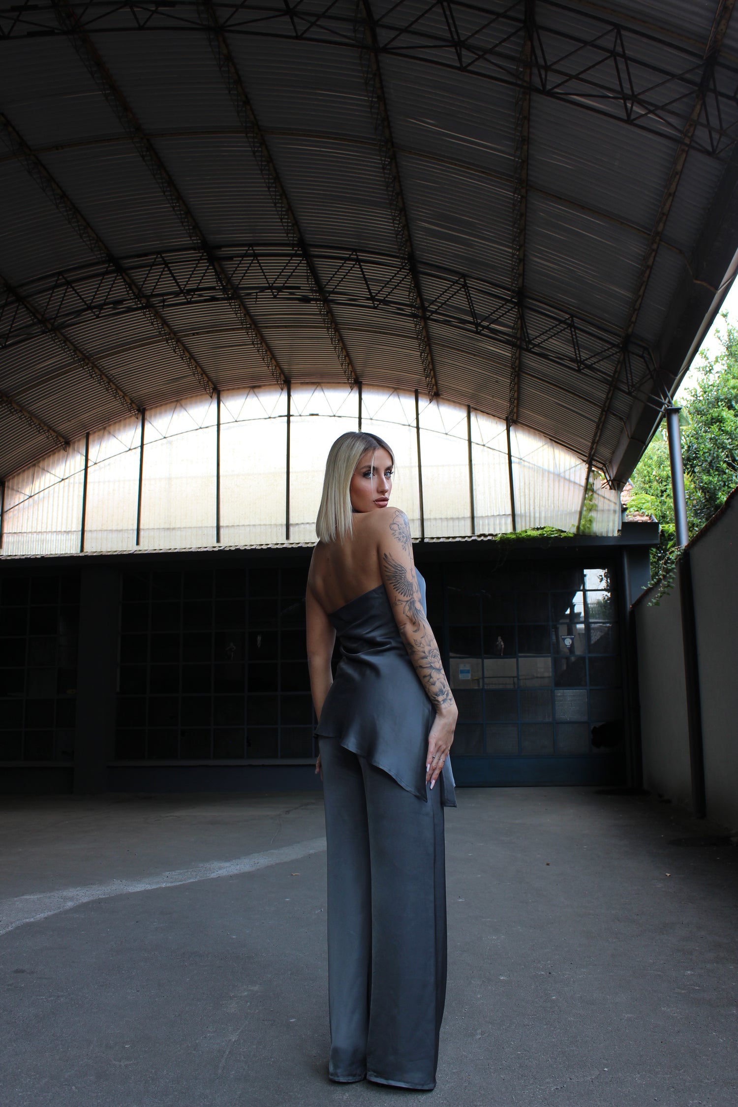 Coordinato caroline antracite