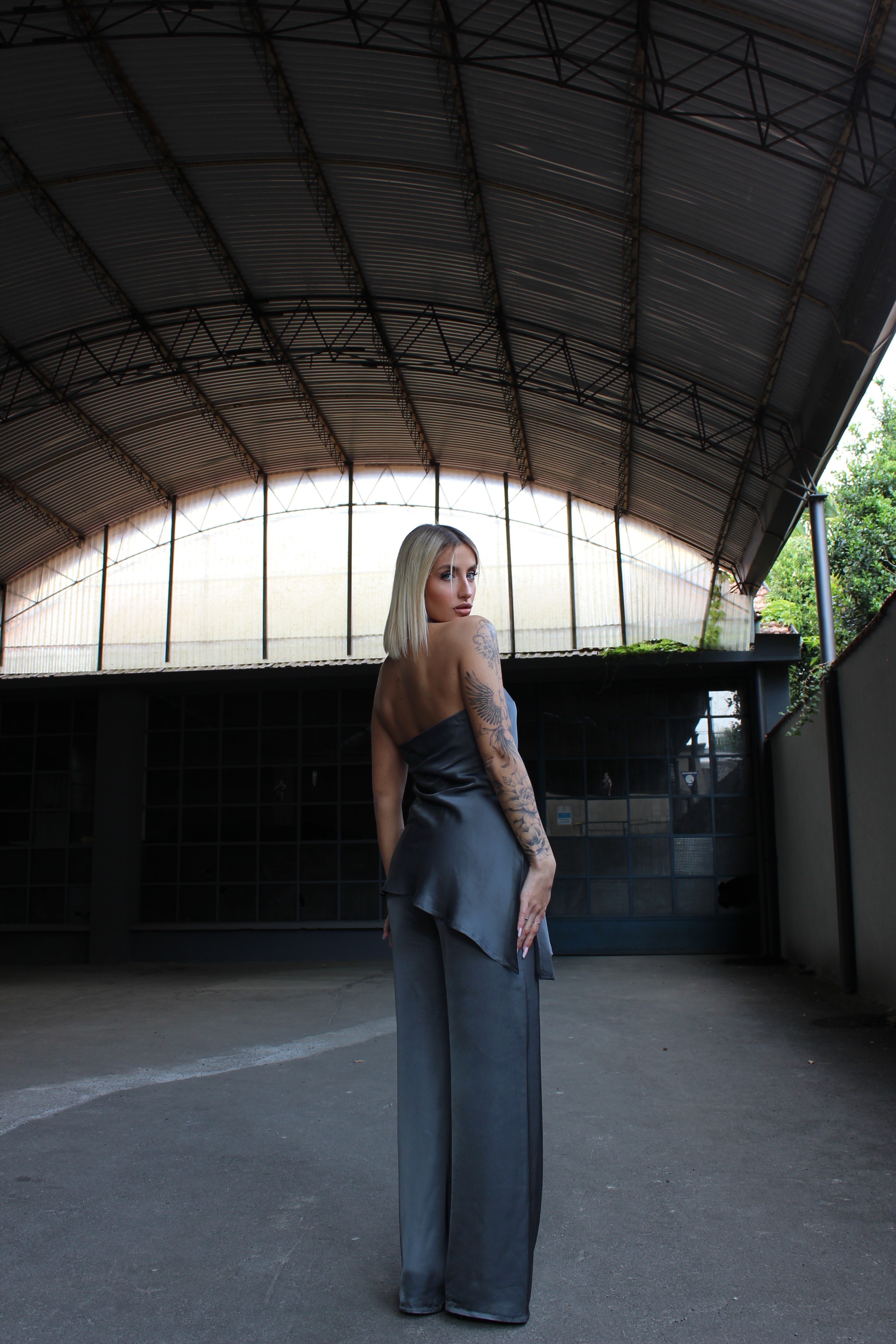 Coordinato caroline antracite