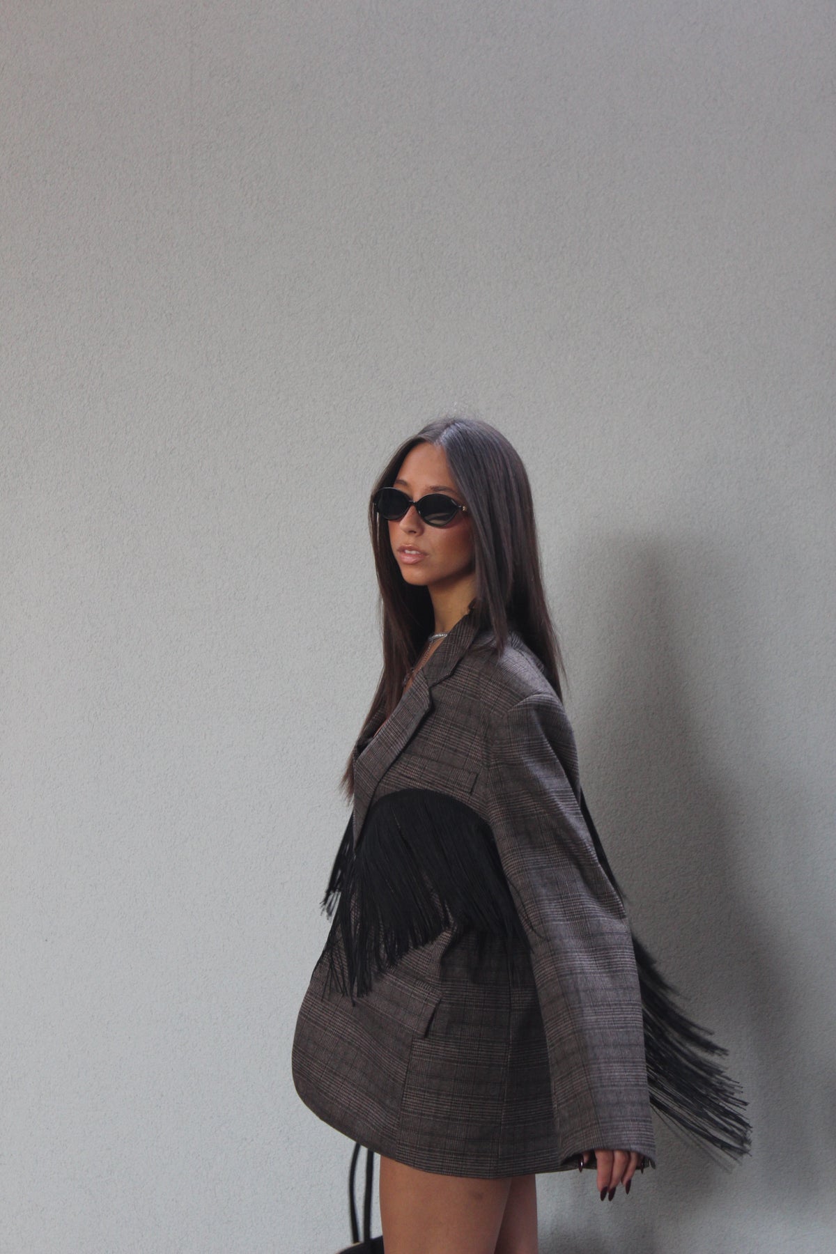 Blazer fringes lumina