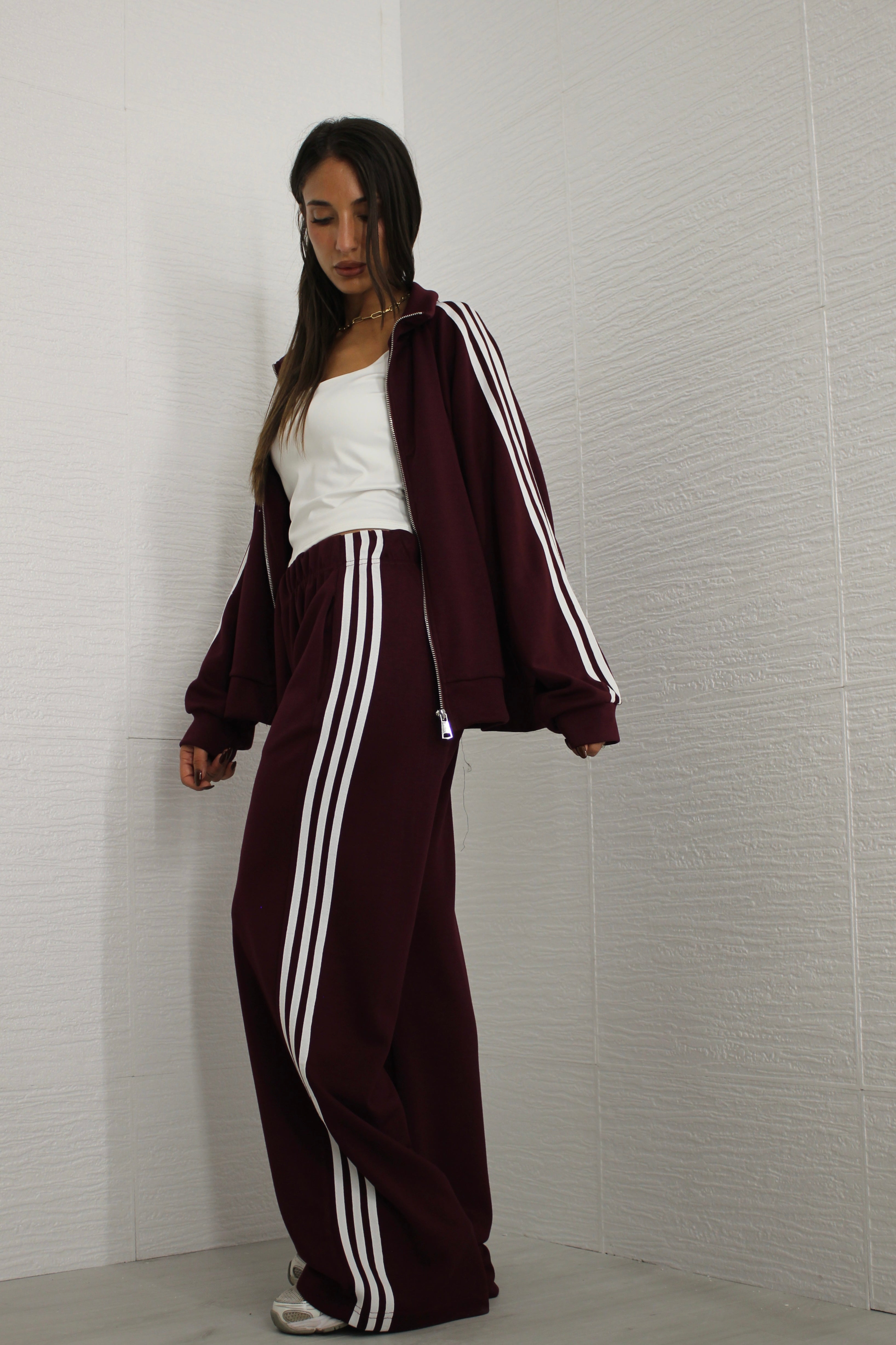 Coordinato tuta Bordeaux